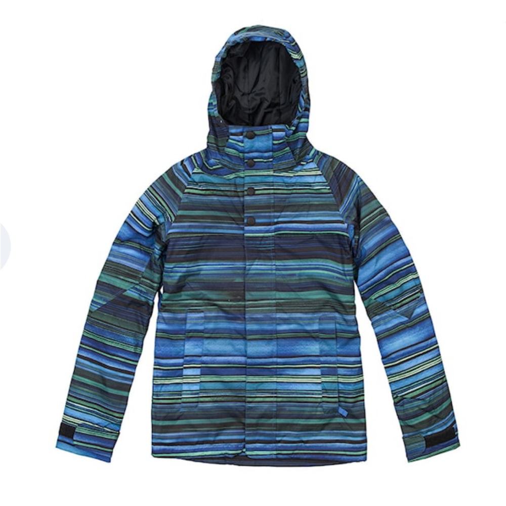 Burton Method Snowboard Jacket Cornflower High Tide Stripe